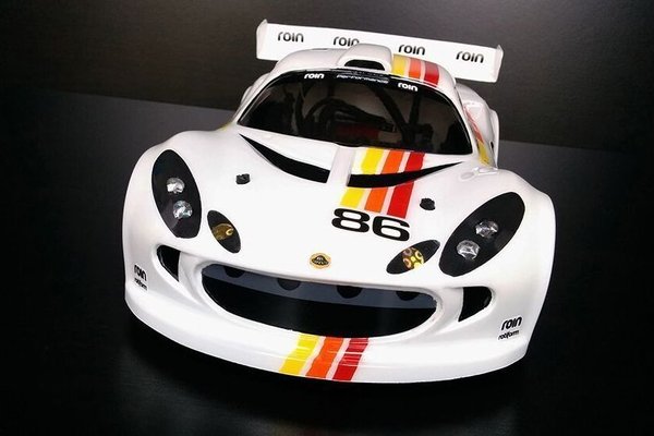 Lotus Elise GT1 Body Shell in White ABS