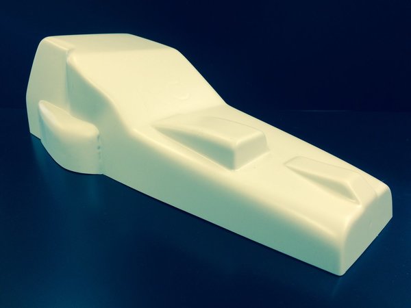 K8 1/8 Stock Car Body With Bulge ABS