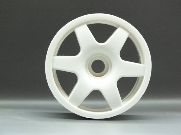 V2R mardave WHITE  1:12 6 Spoke Ballraced Wheels CLEARANCE SALE