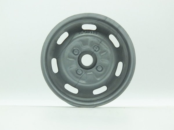 Kamtec Steel Front Bearing Wheel Grey