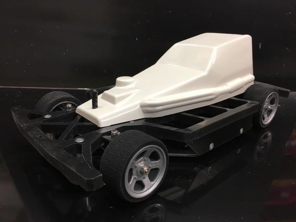 Zetec F2 Formula 2 Stock Car body shell F2 style 1:12 scale ABS