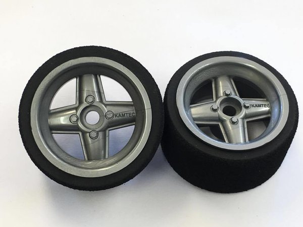 Silver Bearing Revoltution Wheels and Tyres Trued and Glued