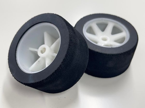 1:8 Scale Banger Wheels and Tyres 30 Shore Trued and Glued Soft Rear
