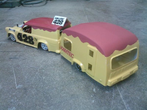 Small Caravan KIT SET for Banger Racing